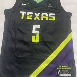 Men's Dallas Wings Paige Bueckers #5 Black Jersey